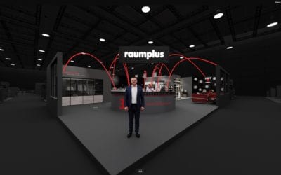 Digitales Event: Virtueller Messestand und Haus für raumplus