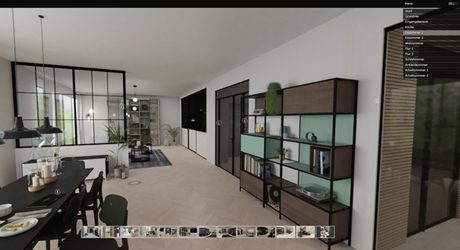 Virtuelles raumplus Haus